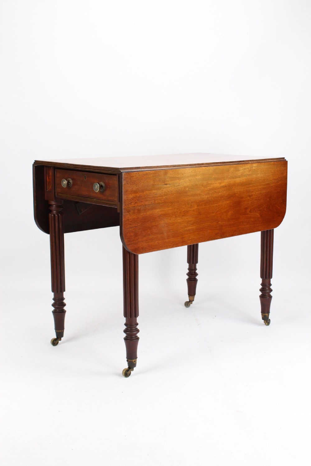 Regency Gillows Style Mahogany Pembroke Dining Table