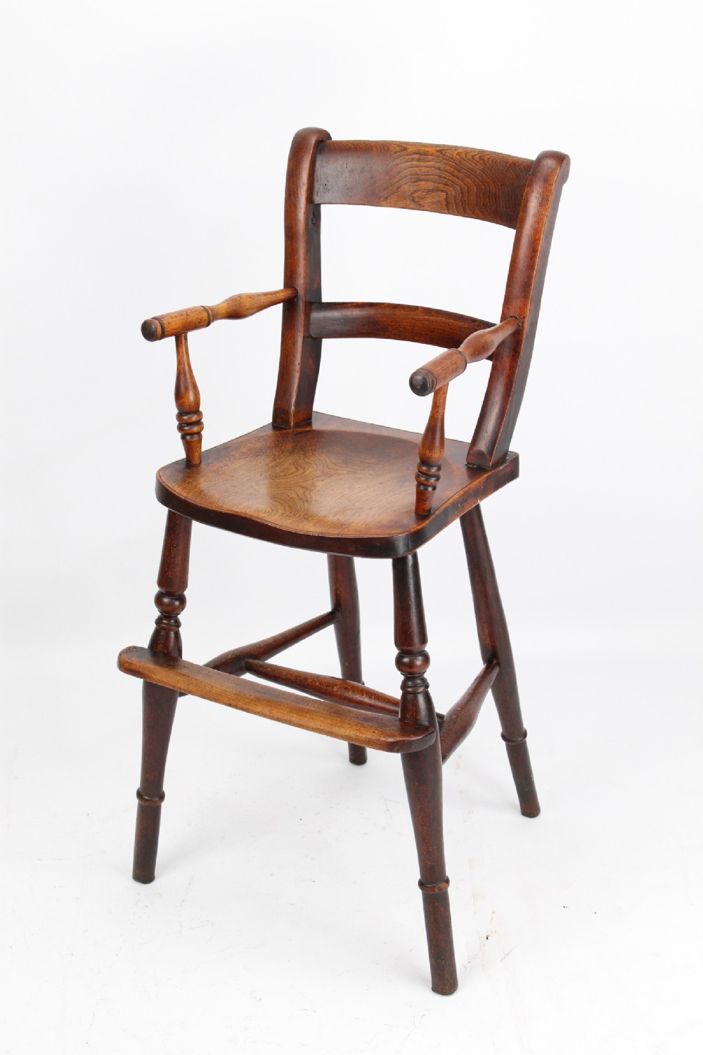 Victorian Ash & Elm Childs High Chair