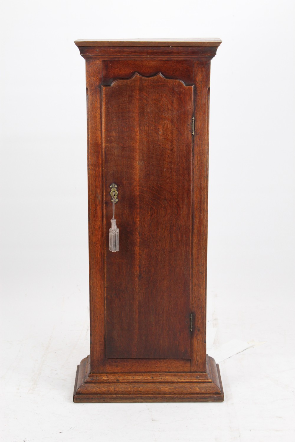 Slim Georgian Oak Hall Cupboard Cabinet