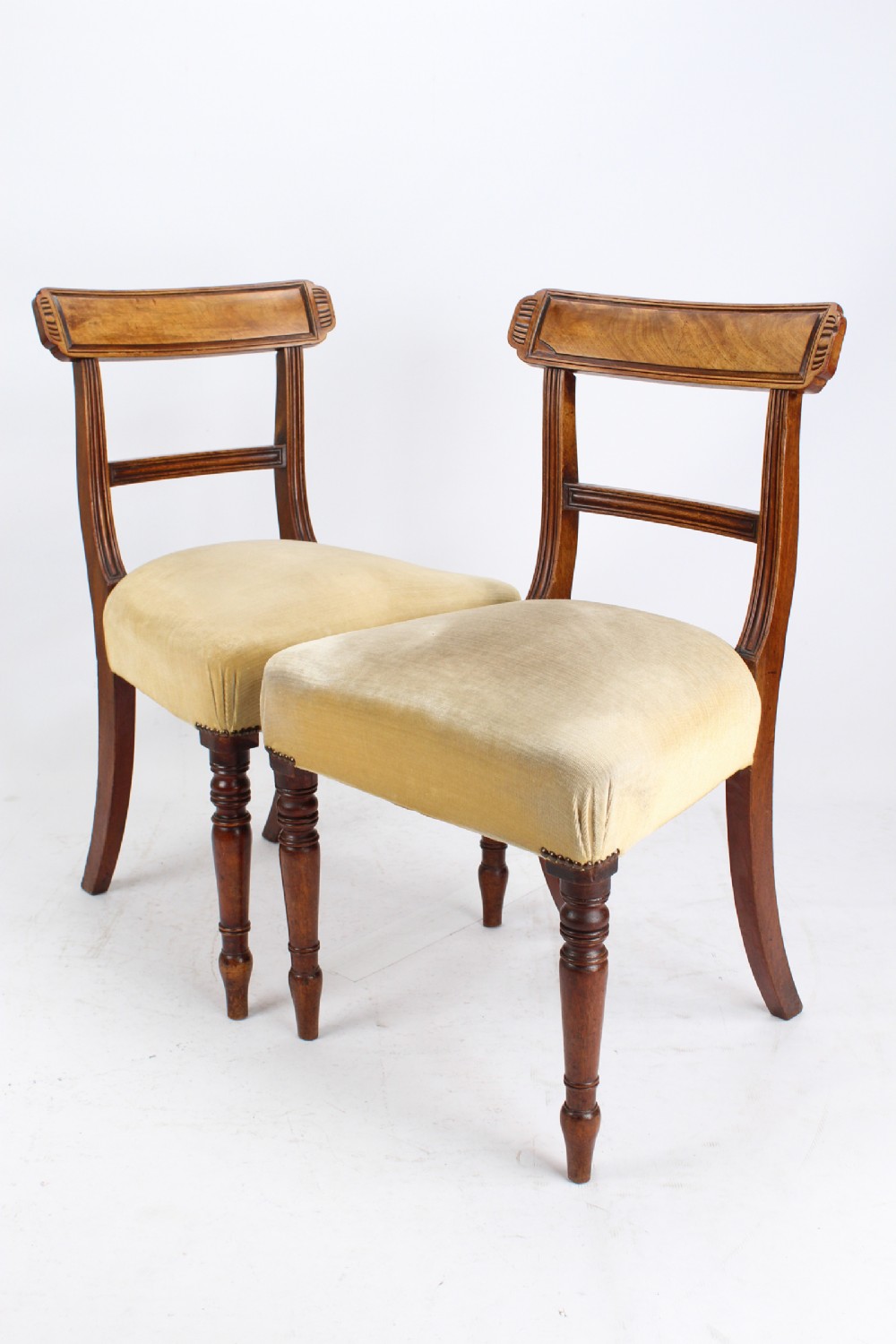 Pair of Antique Regency Mahogany Chairs