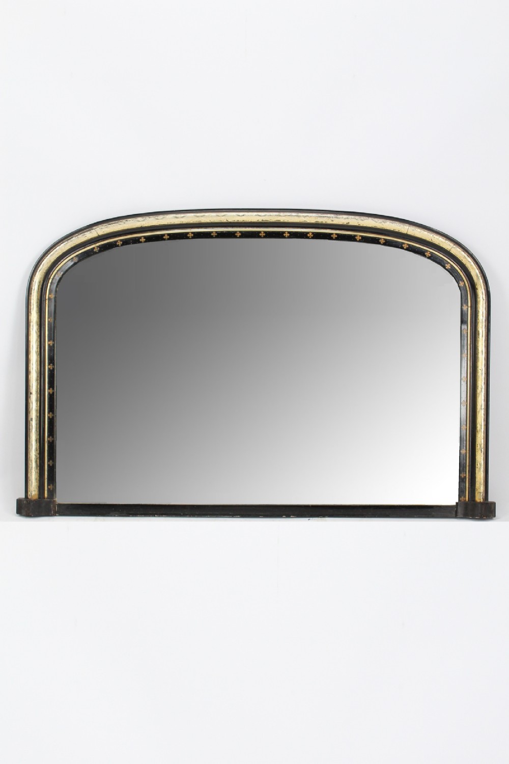 Victorian Gothic Revival Overmantle Mirror