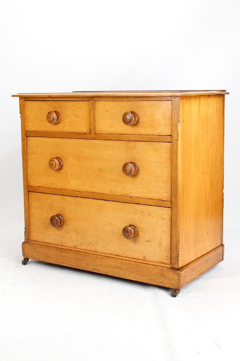 Small Victorian Ash Chest of Drawers