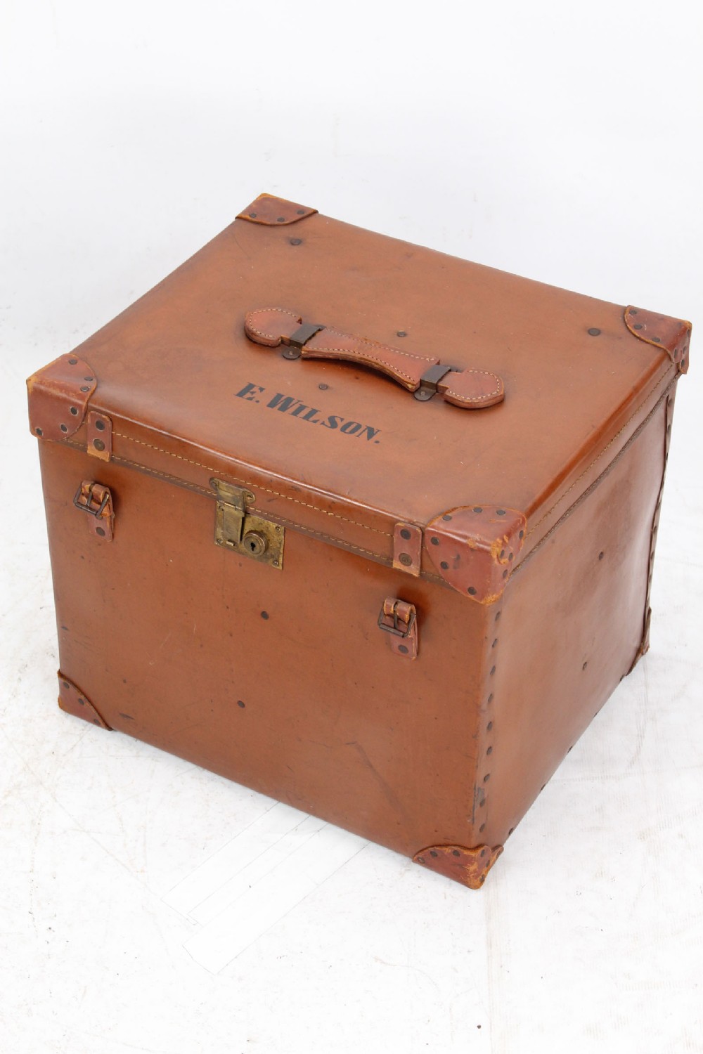 Vintage Steamer Trunk Travel Chest