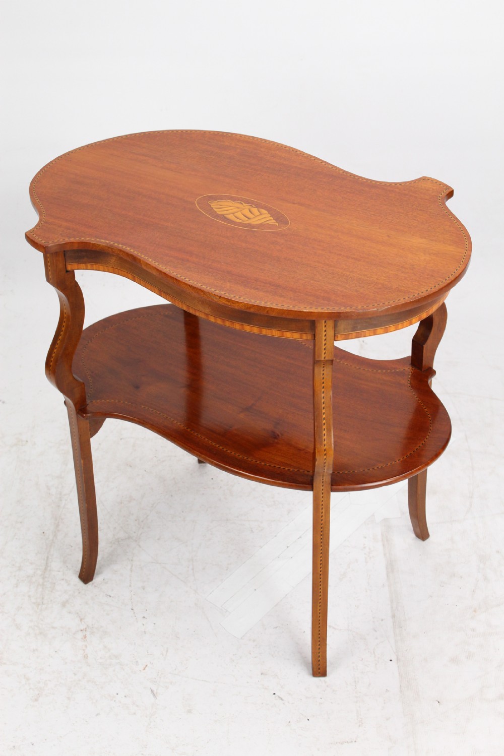 Edwardian Mahogany & Inlaid Side Table