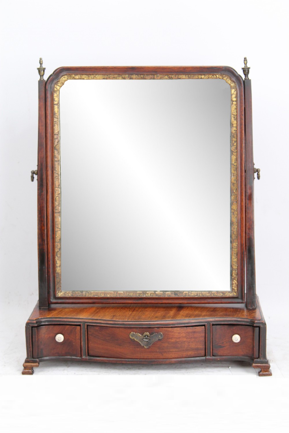Georgian Mahogany Dressing Table Mirror