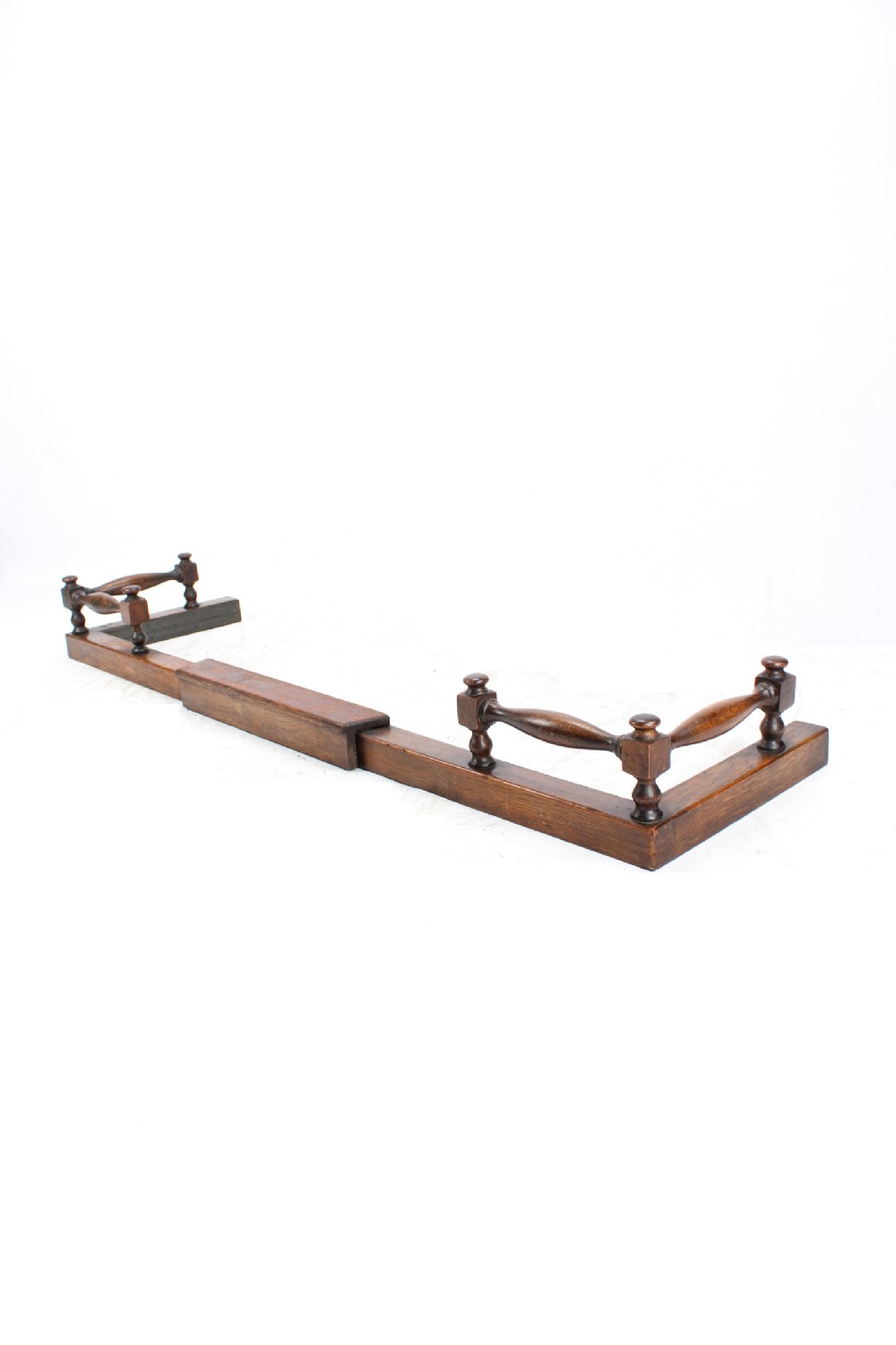 Vintage Extending Oak Fire Fender
