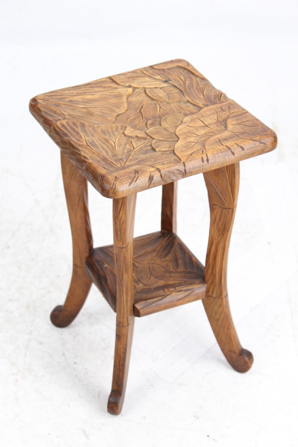 Small Liberty Carved Japanese Coffee Table