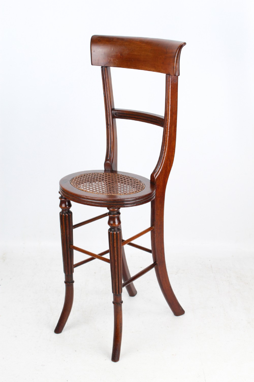 Georgian Mahogany Childs Correction Chair