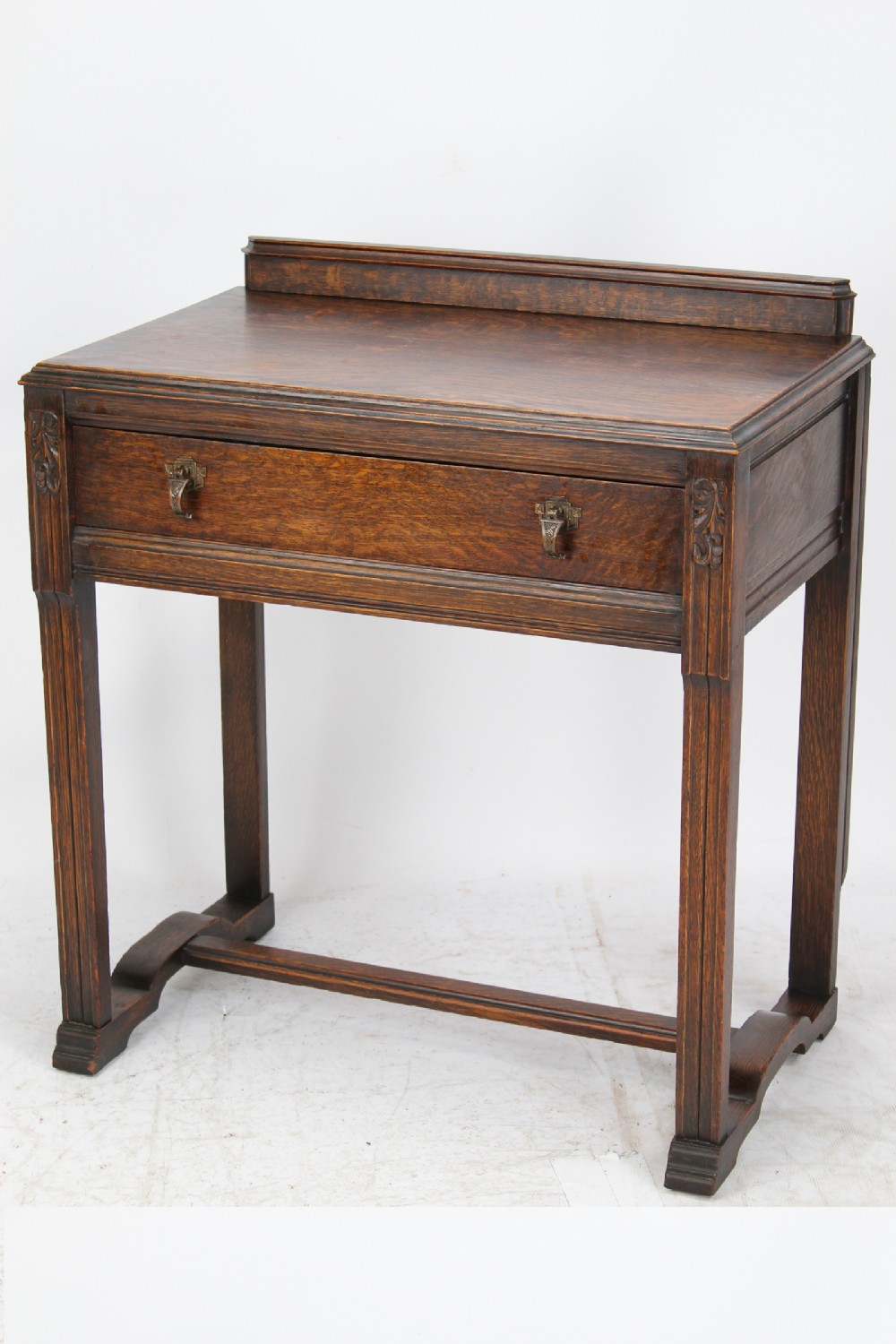Small Art Deco Oak Desk