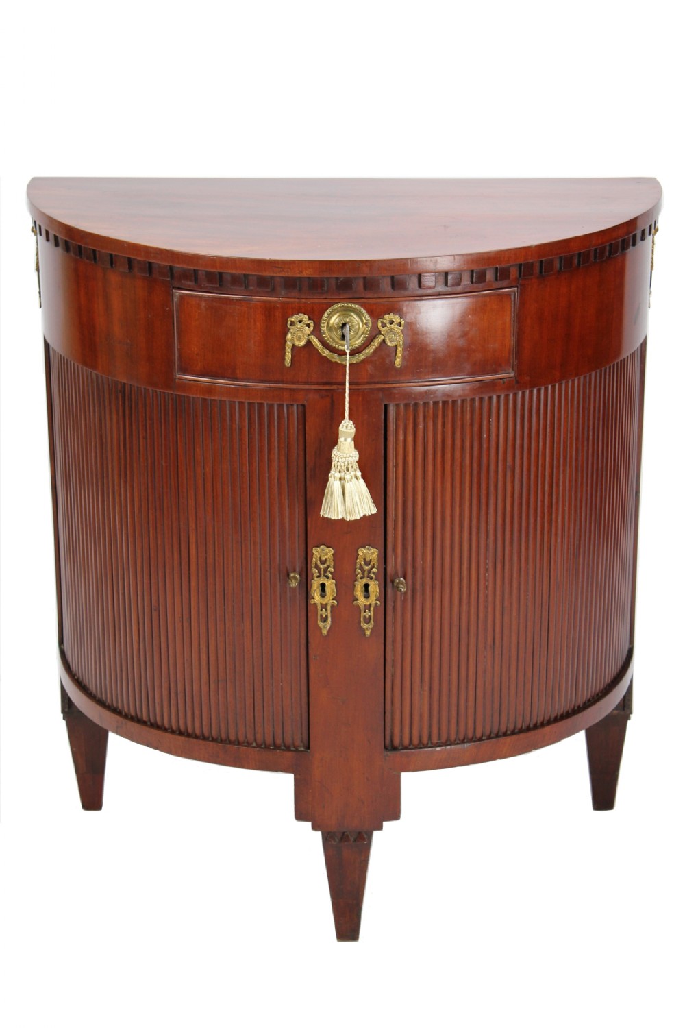 18th Century Dutch Demi Lune Side Cabinet