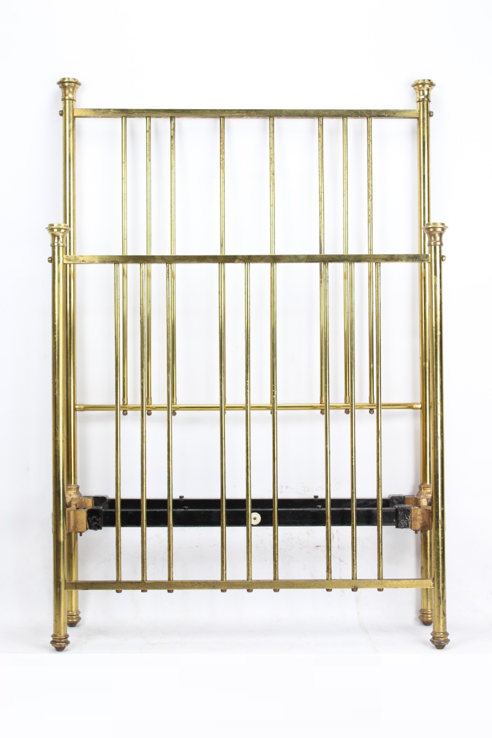 Victorian Brass Single Bed By Shoolbred