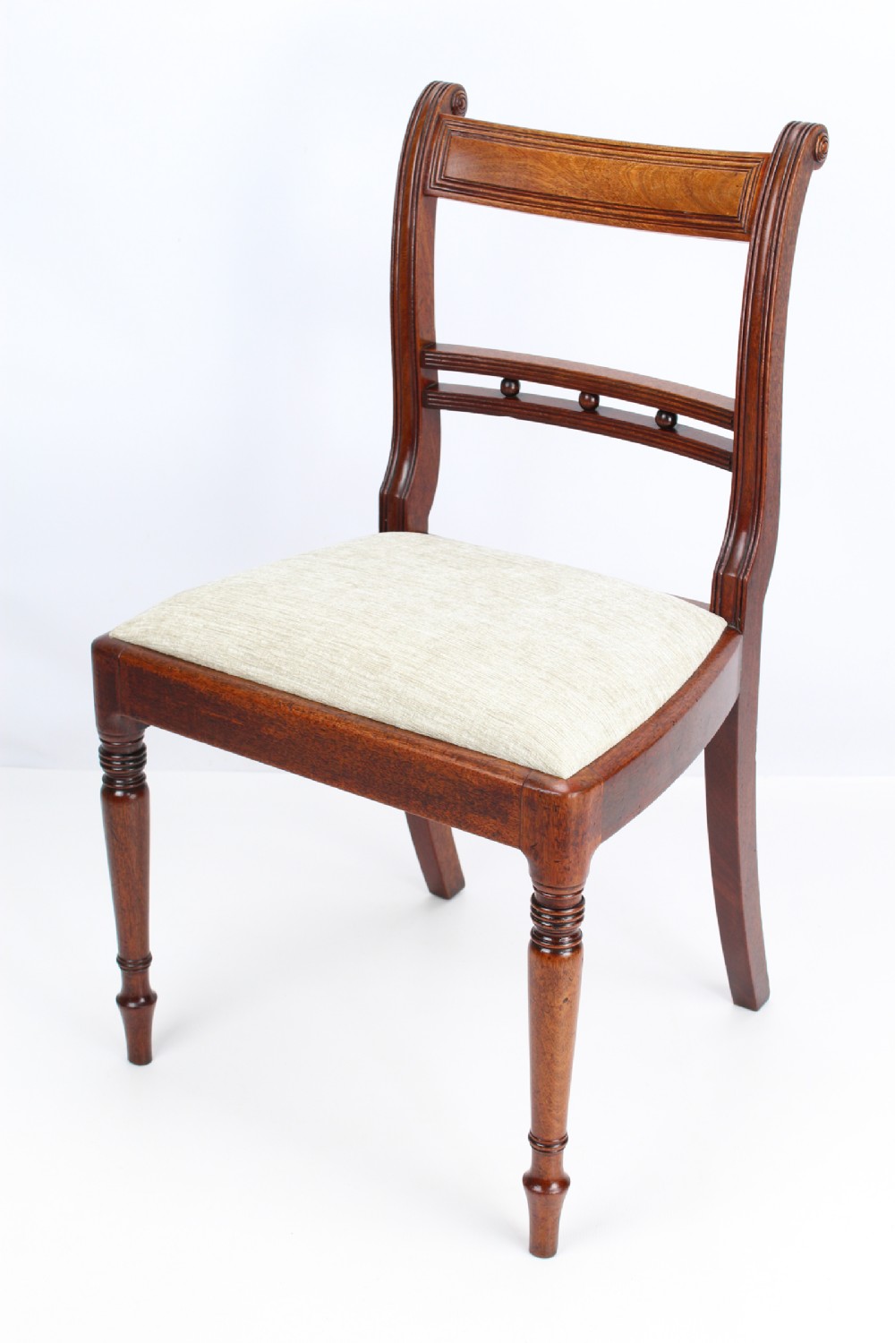 Antique Regency Mahogany Desk Chair