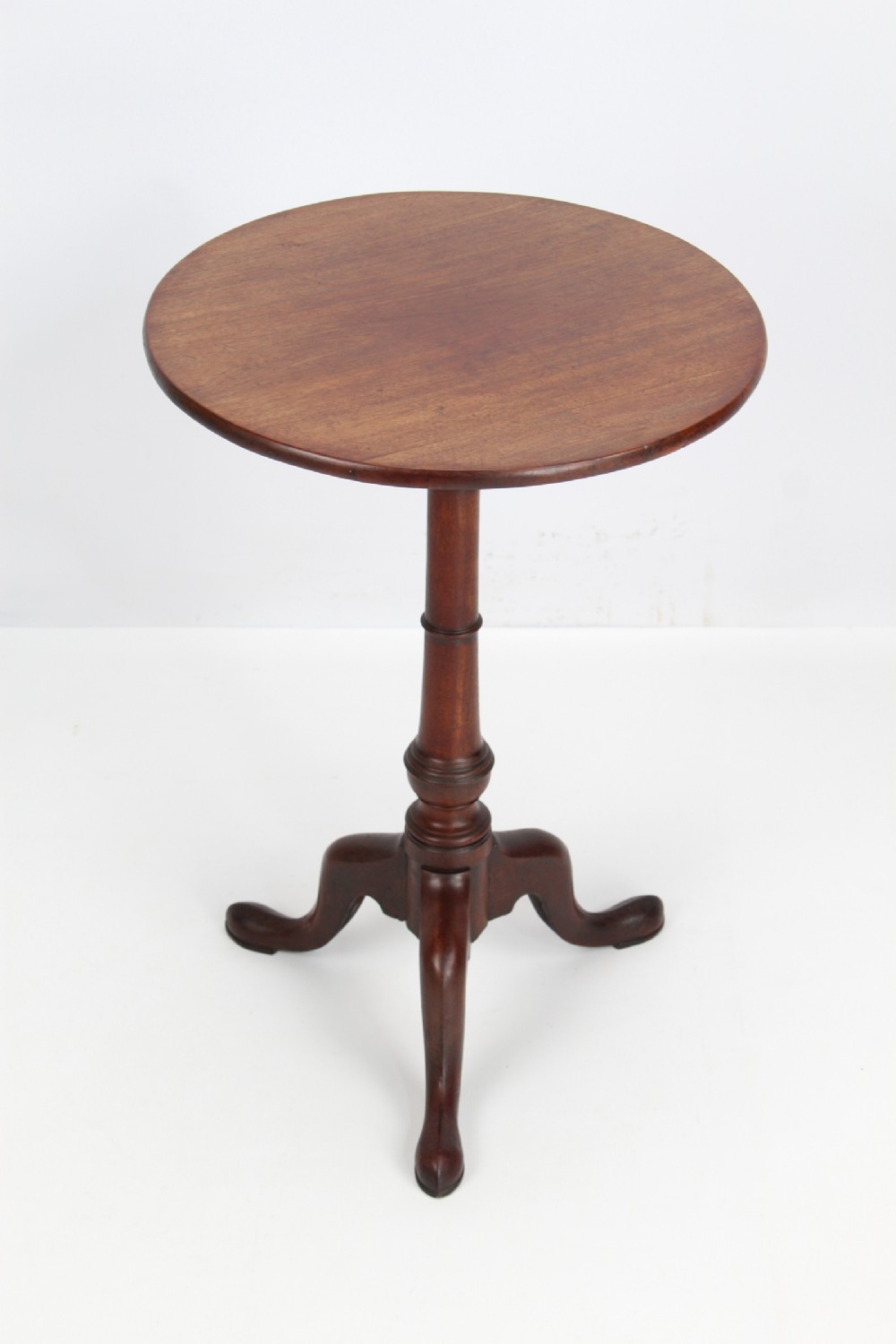 Small Georgian Mahogany Tripod Wine Table