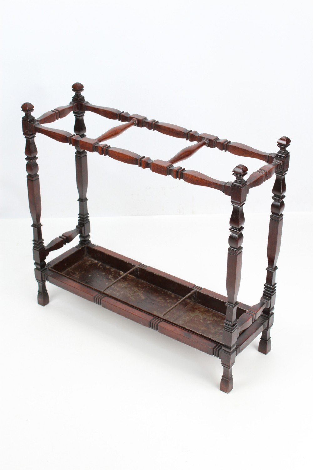Edwardian Mahogany Stick Umbrella Stand 