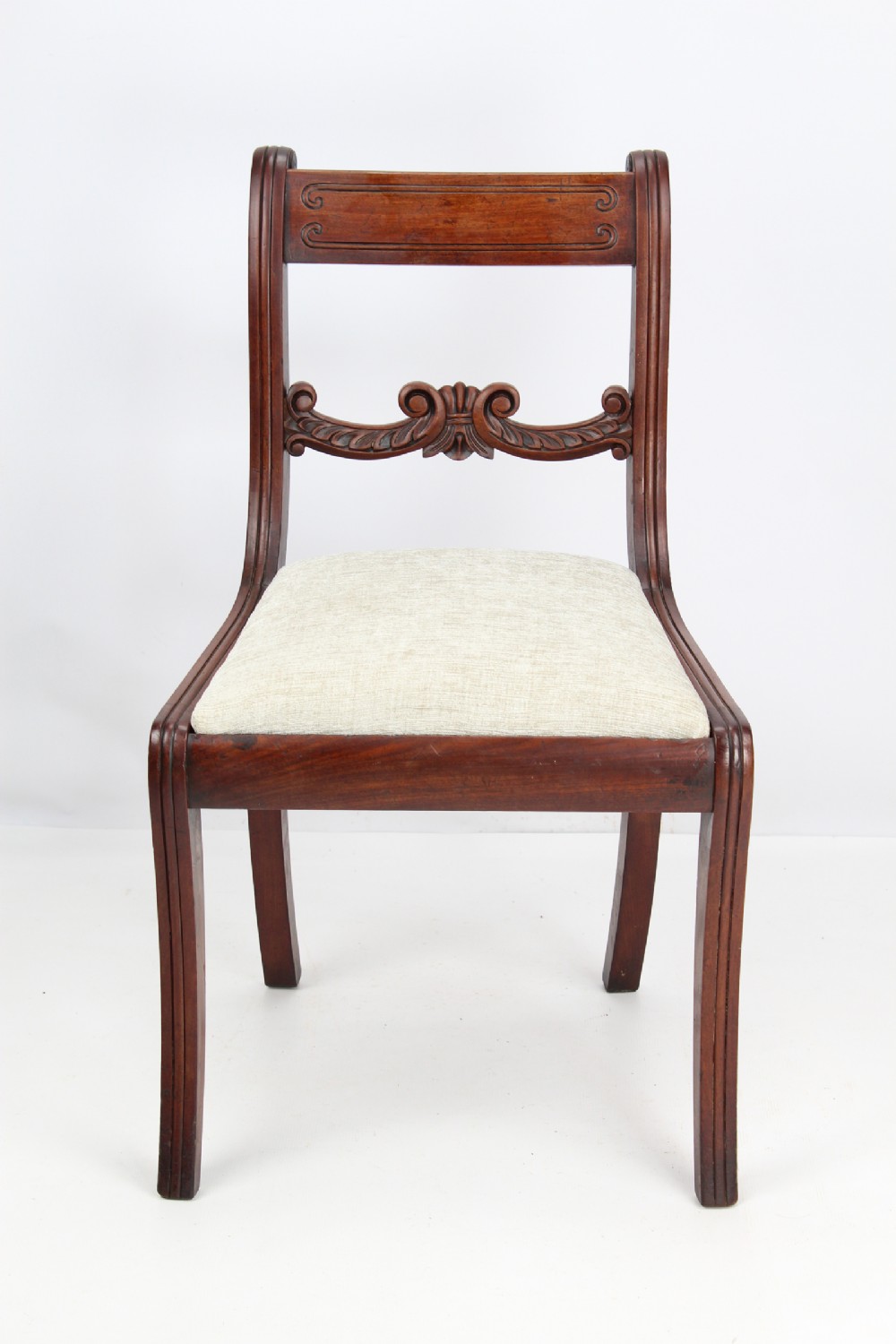 Antique Regency Mahogany Desk Chair