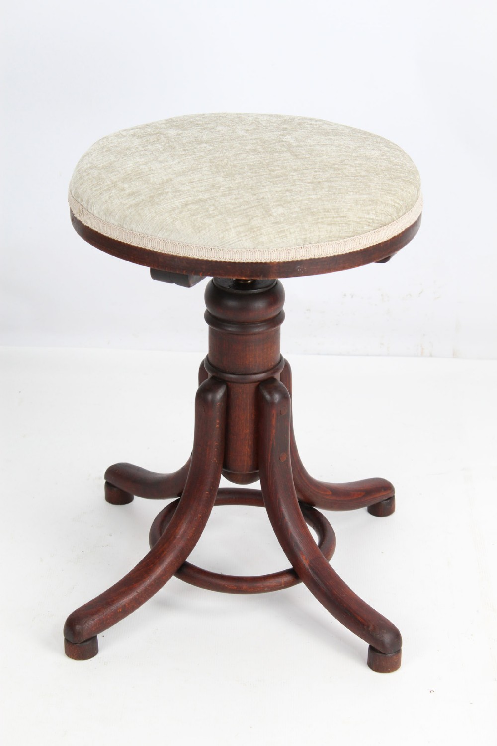 Antique Thonet Rise & Fall Piano Stool