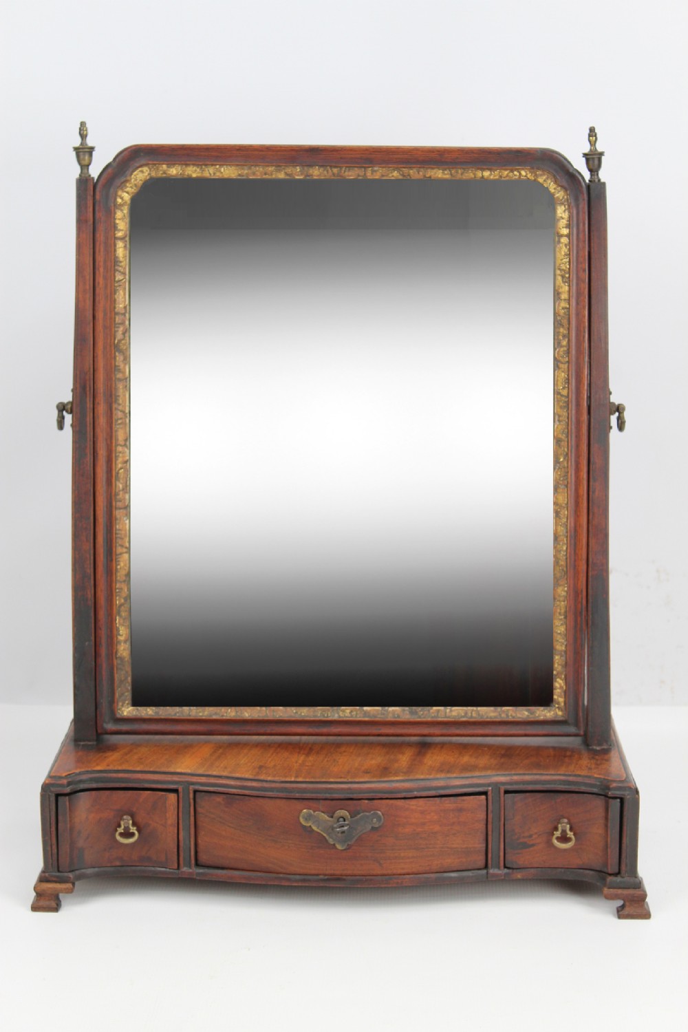 Georgian Mahogany Toilet Mirror