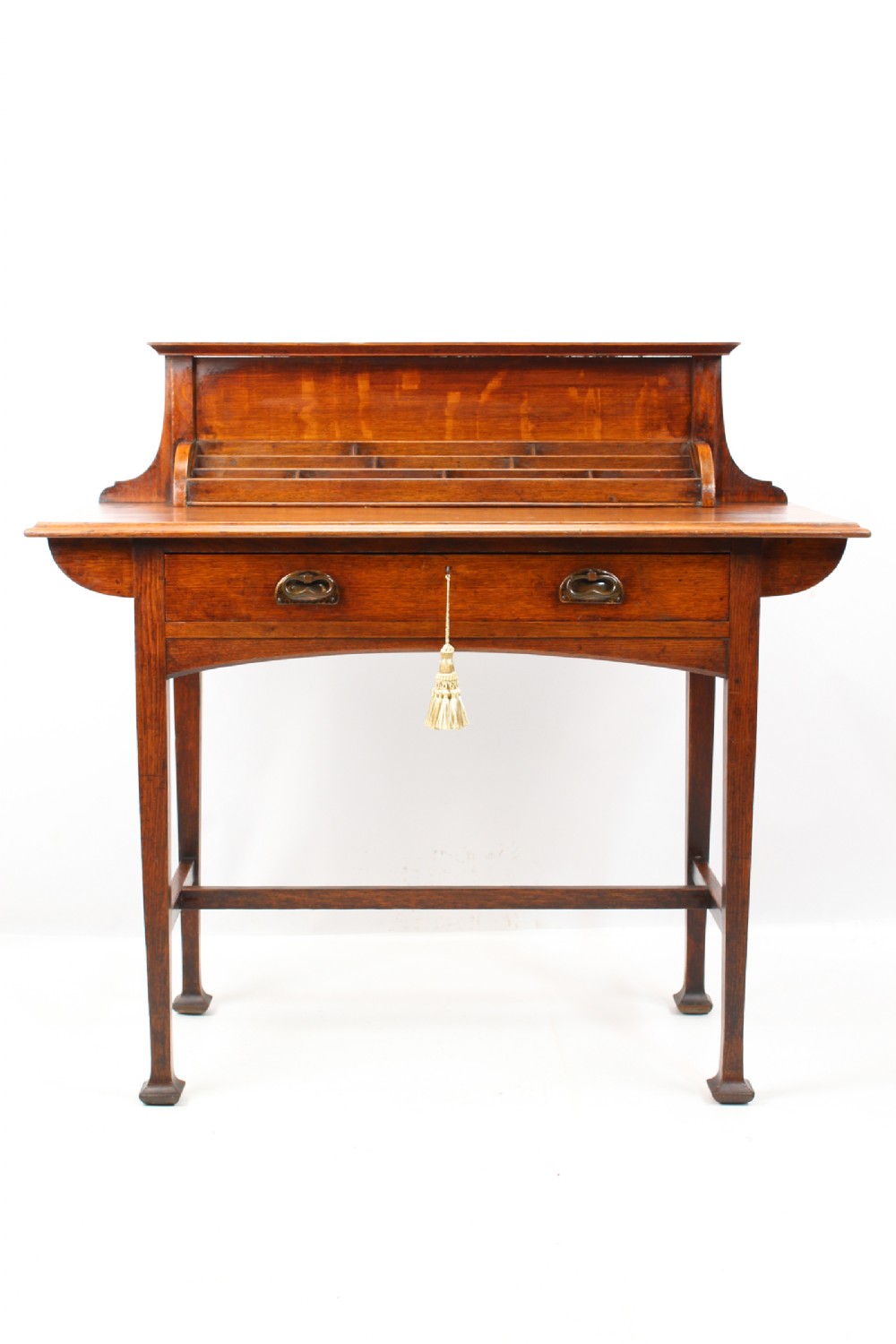 Victorian Arts and Crafts Oak Desk