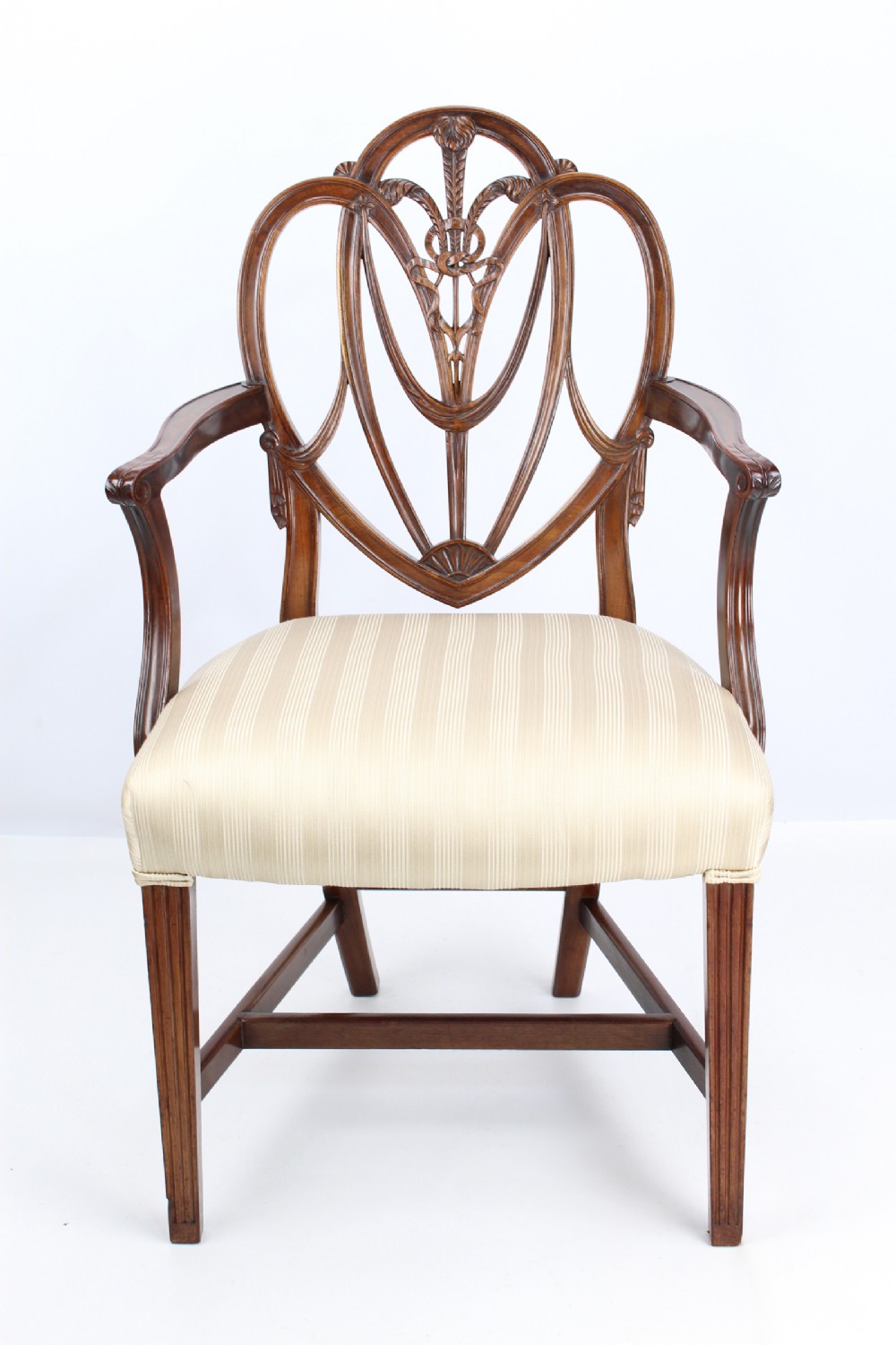 Edwardian Mahogany Desk Chair