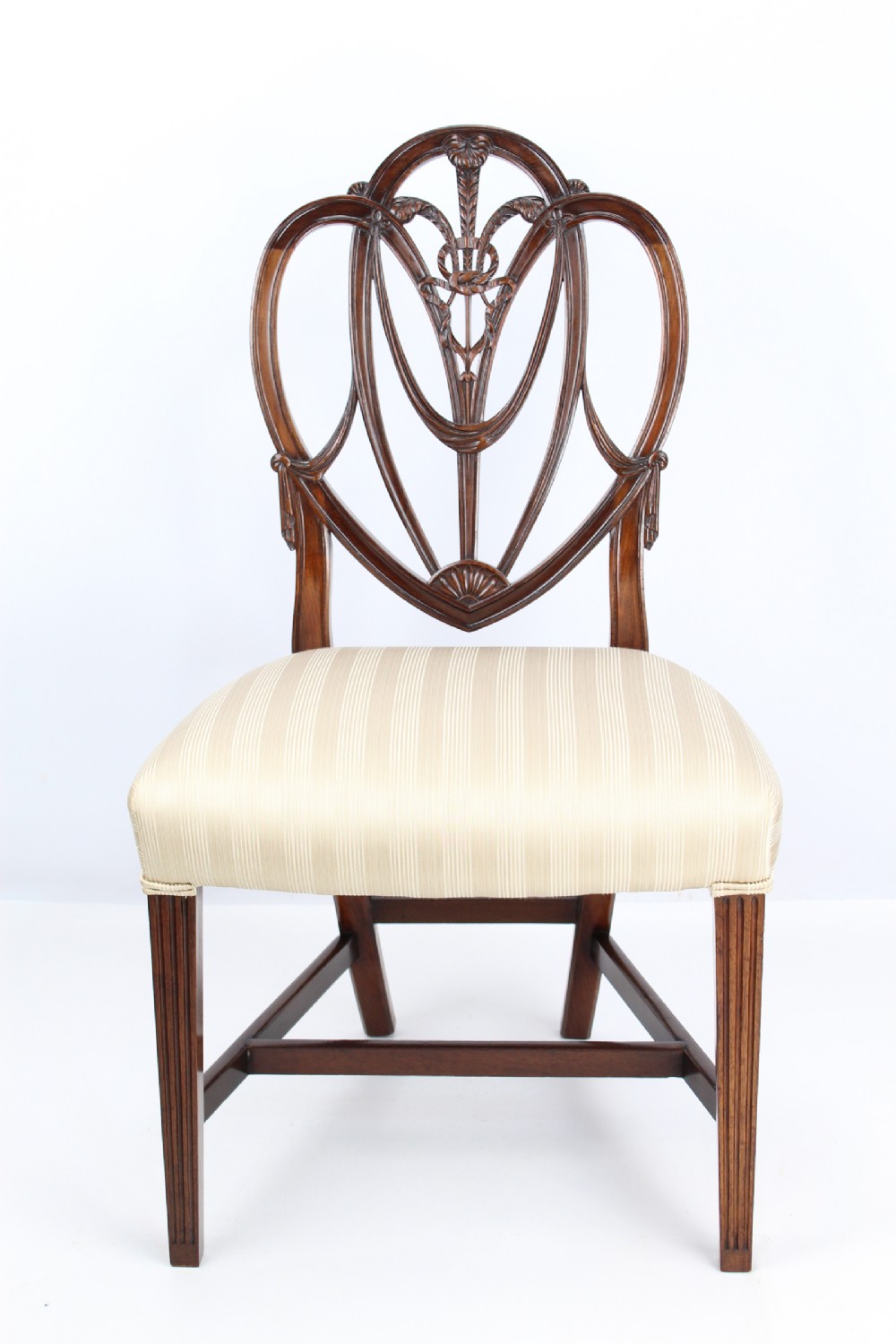 Edwardian Mahogany Desk Chair