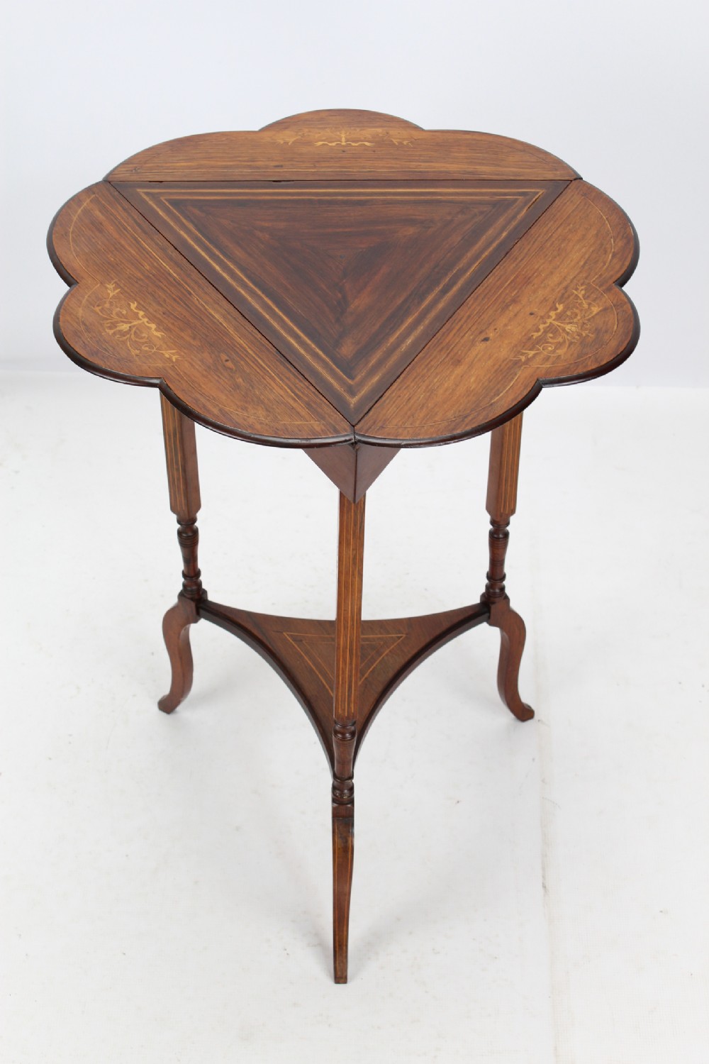 Small Victorian Rosewood Lamp Table