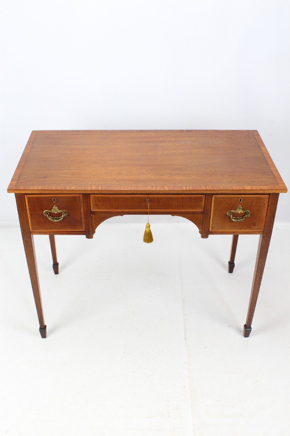 Victorian Mahogany & Inlaid Desk