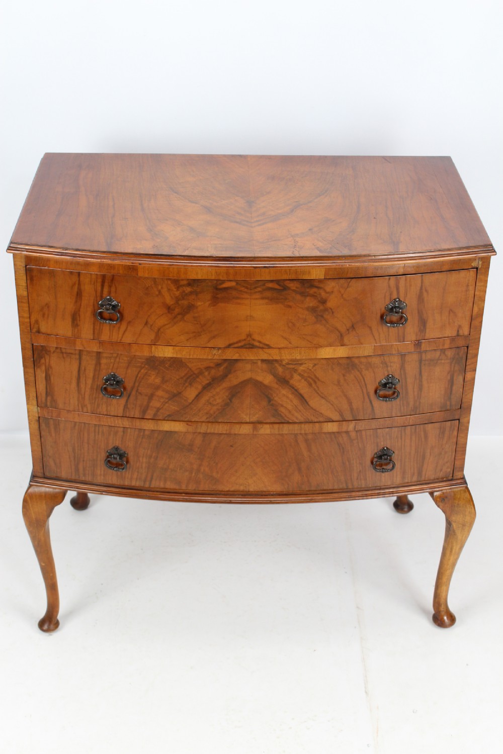 Art Deco Bow Front Chest of Drawers