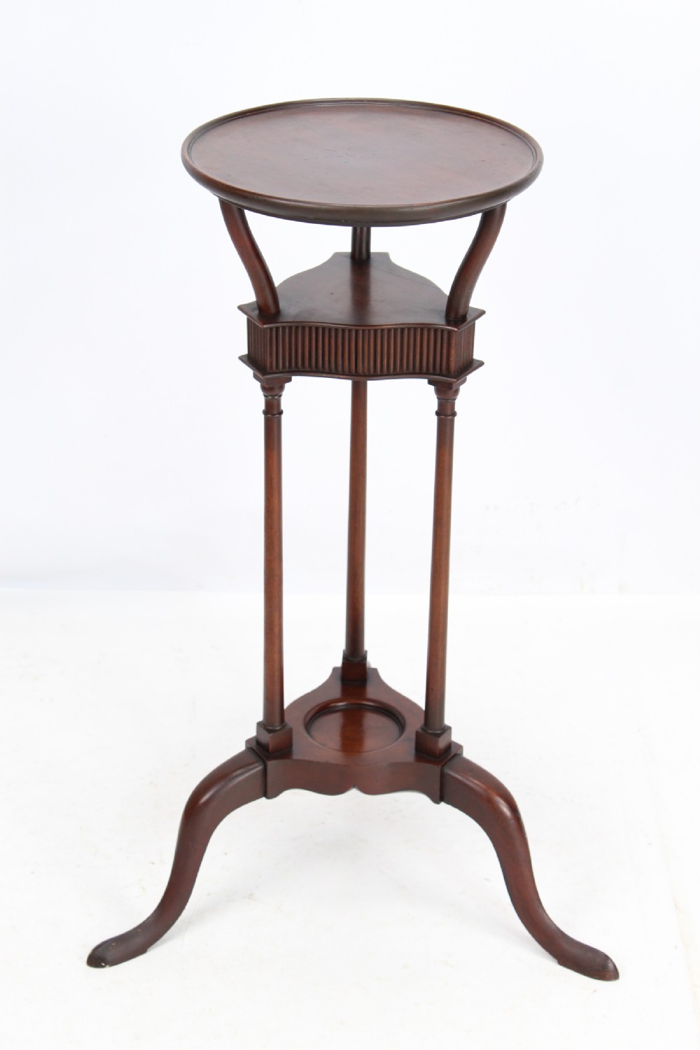 Edwardian Mahogany Plant Stand
