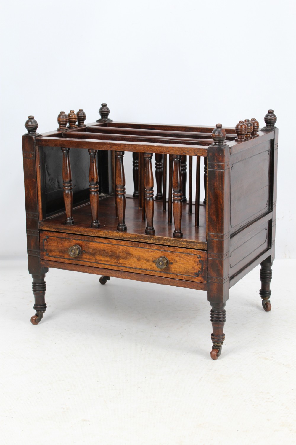 Victorian Mahogany Canterbury