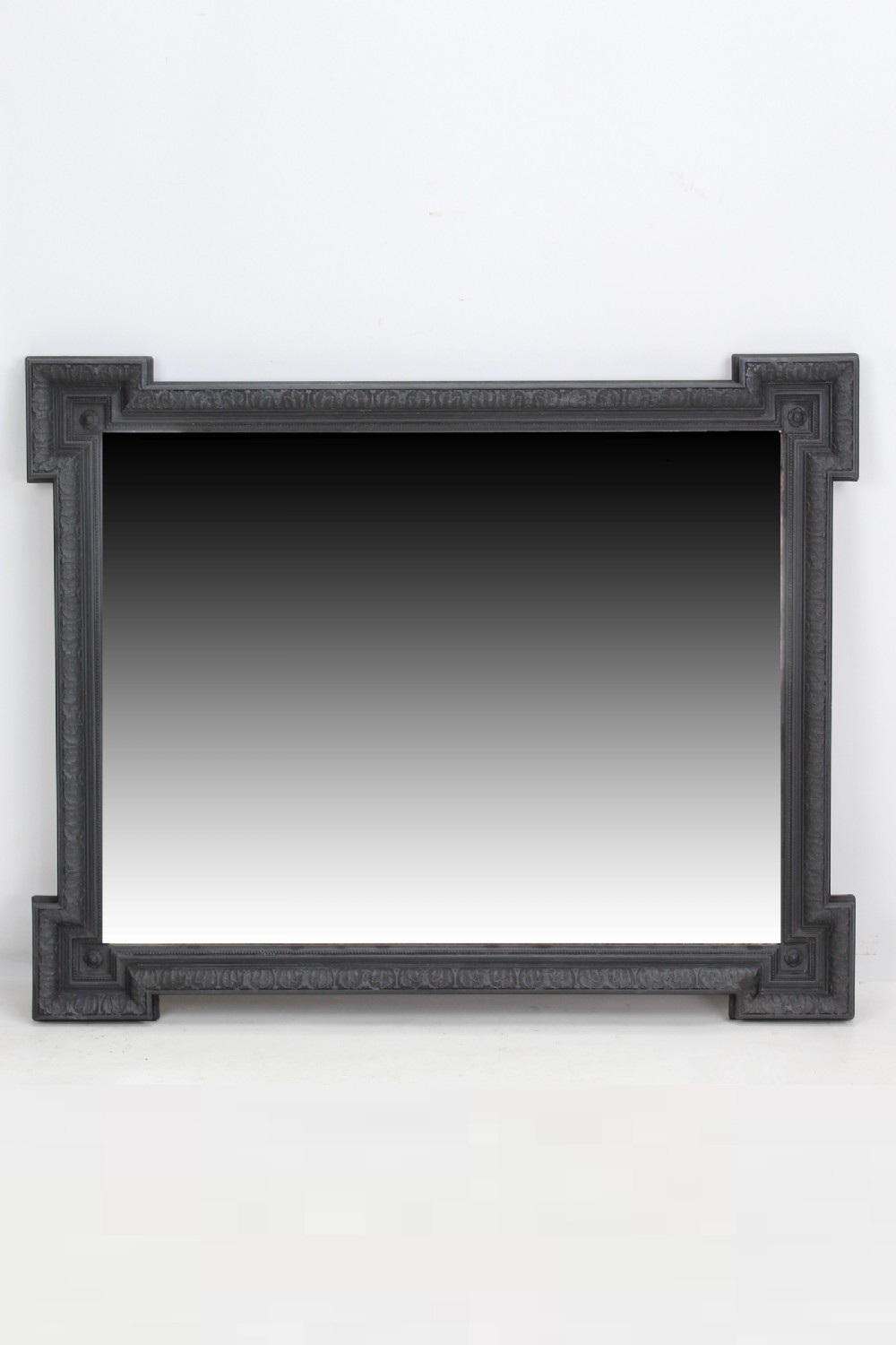 Edwardian Ebonised Wall Mirror