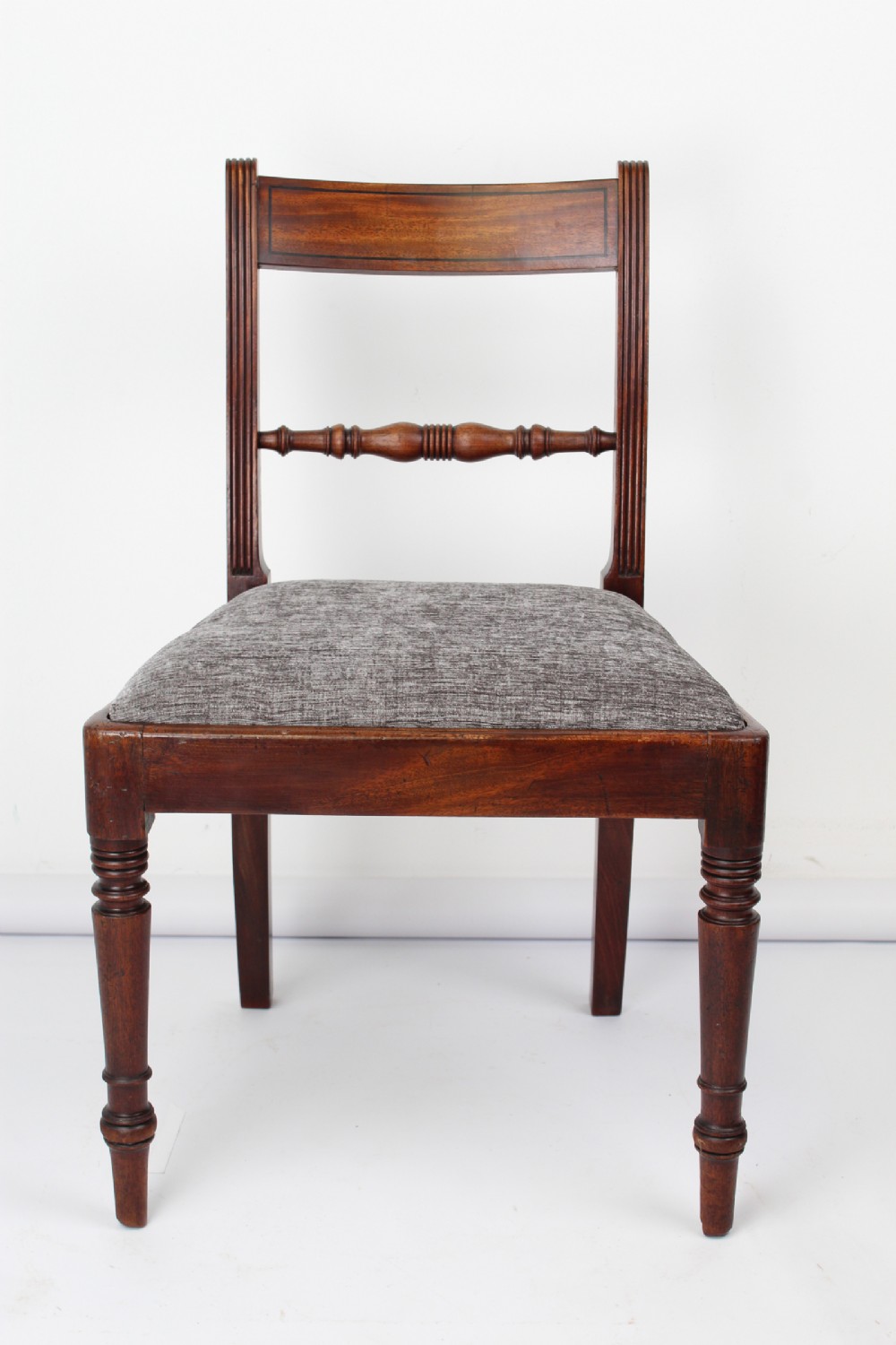 Antique Regency Mahogany Desk Chair