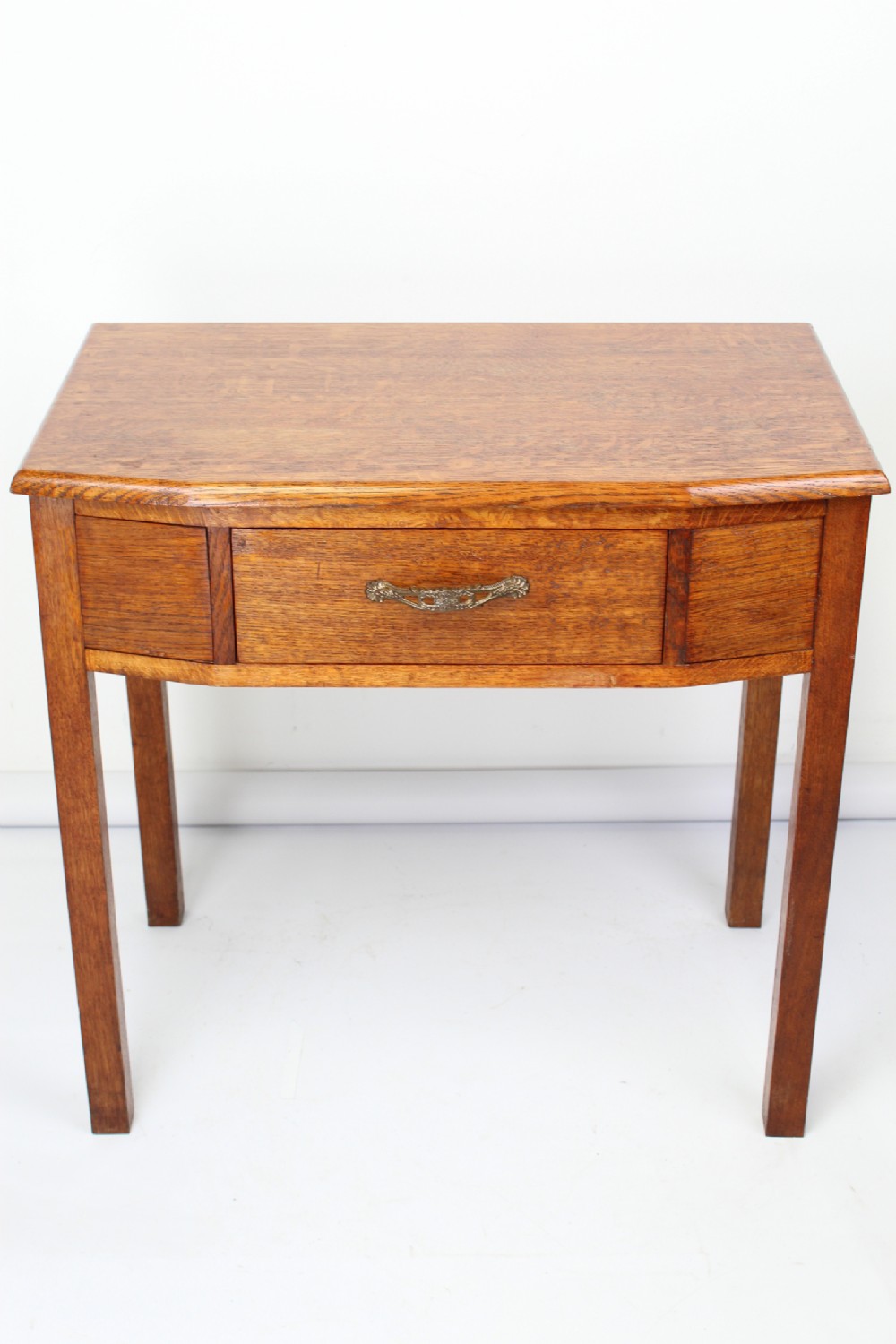 Art Deco Oak Hall Table Desk