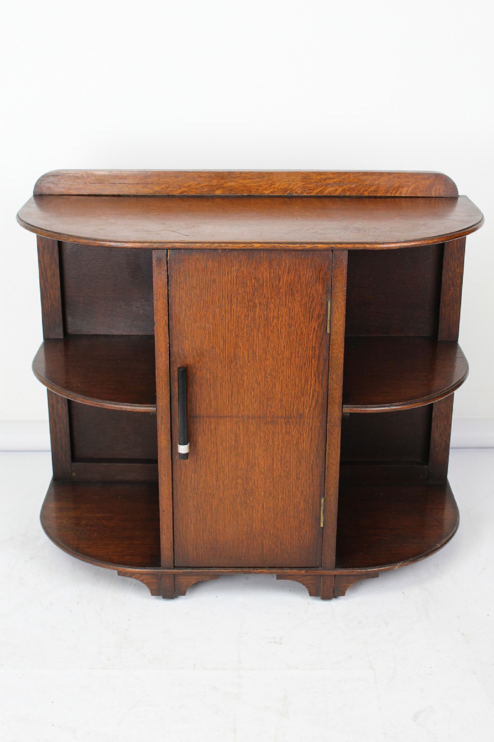 Art Deco Oak Low Cupboard / TV Stand