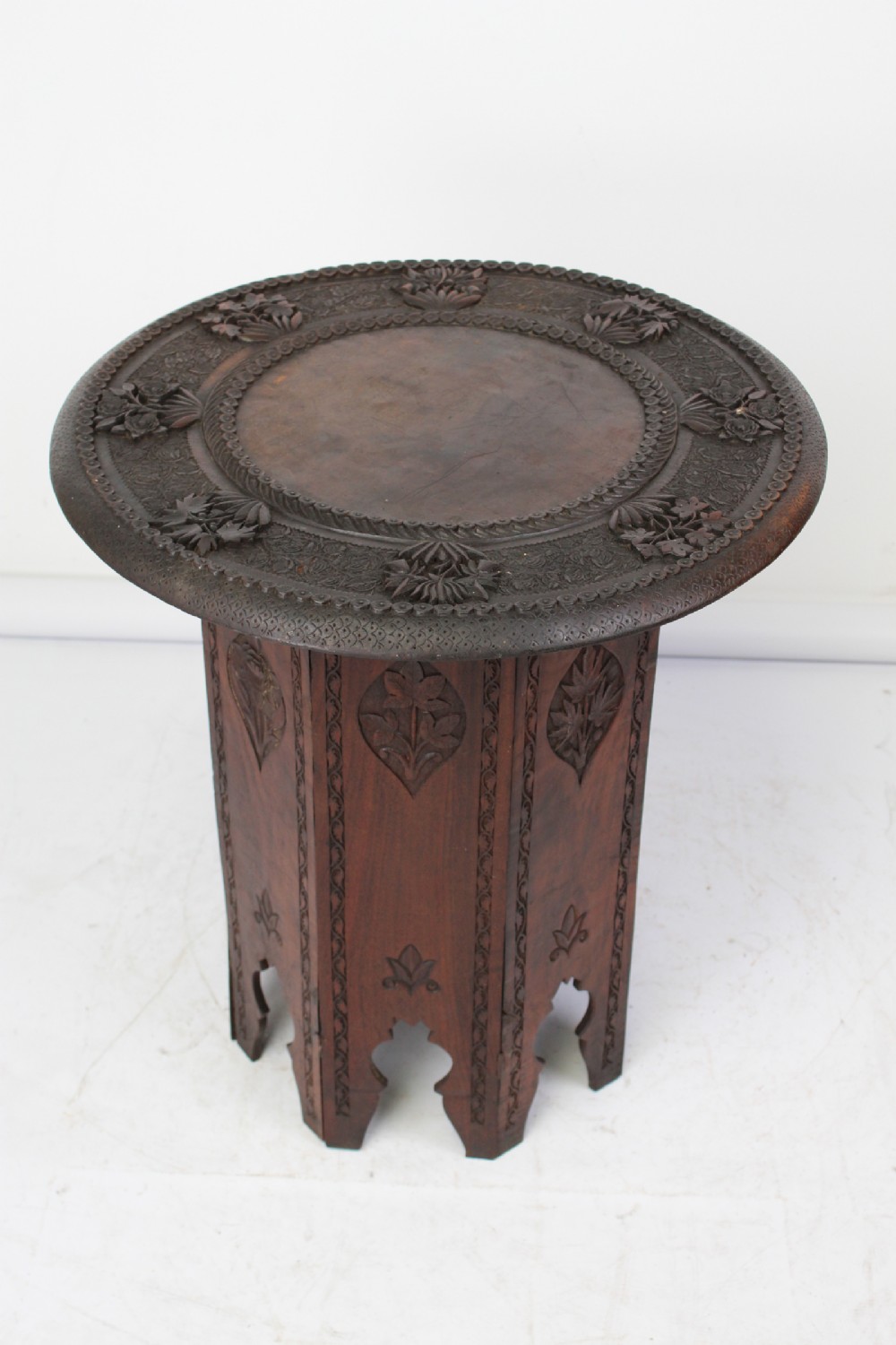 Moorish Hexagonal Folding Lamp Table