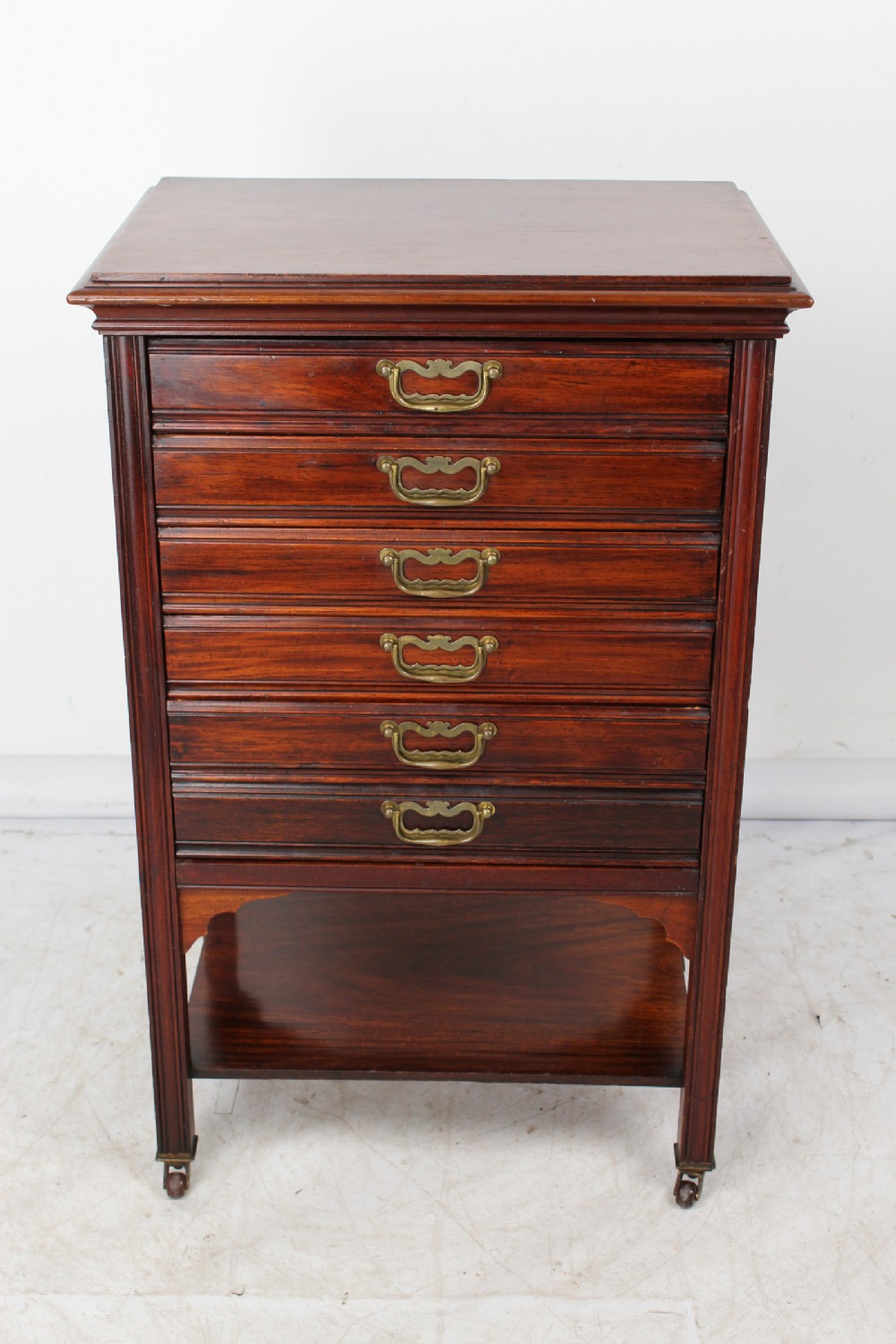 Edwardian Mahogany Music Cabinet