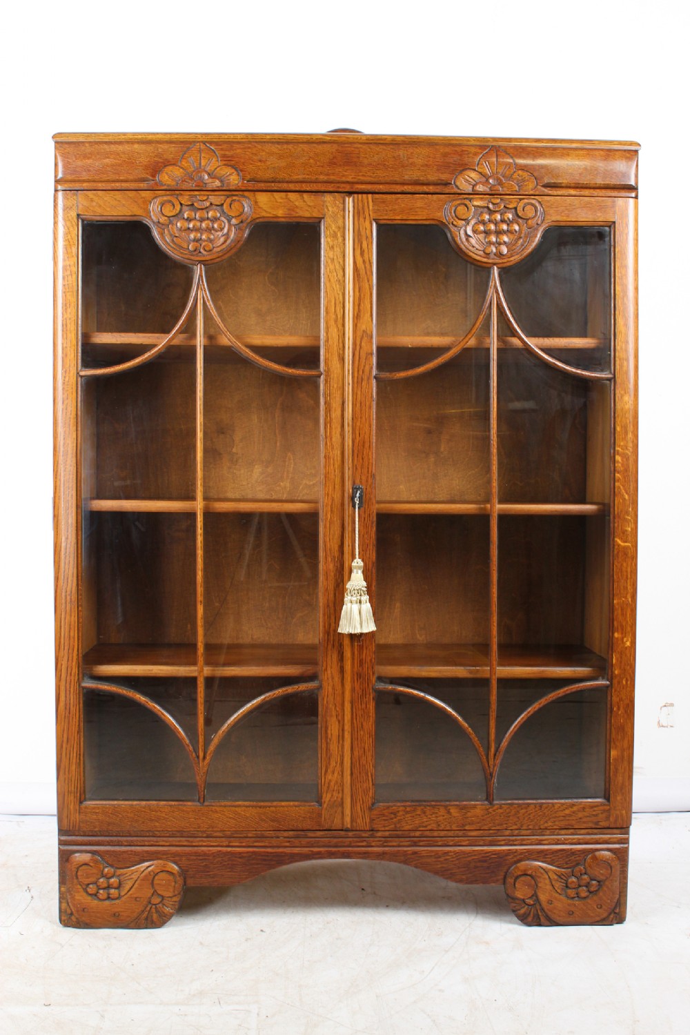 Art Deco Oak Bookcase