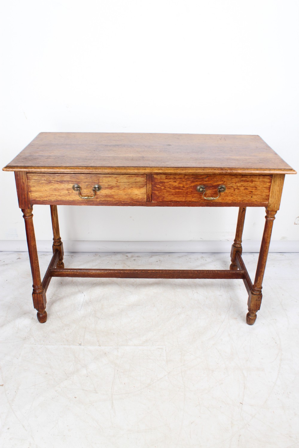 Edwardian Oak Desk