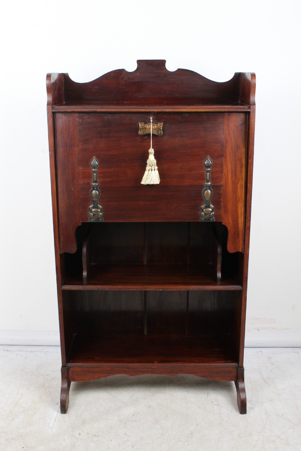 Slim Edwardian Arts & Crafts Hall Bureau