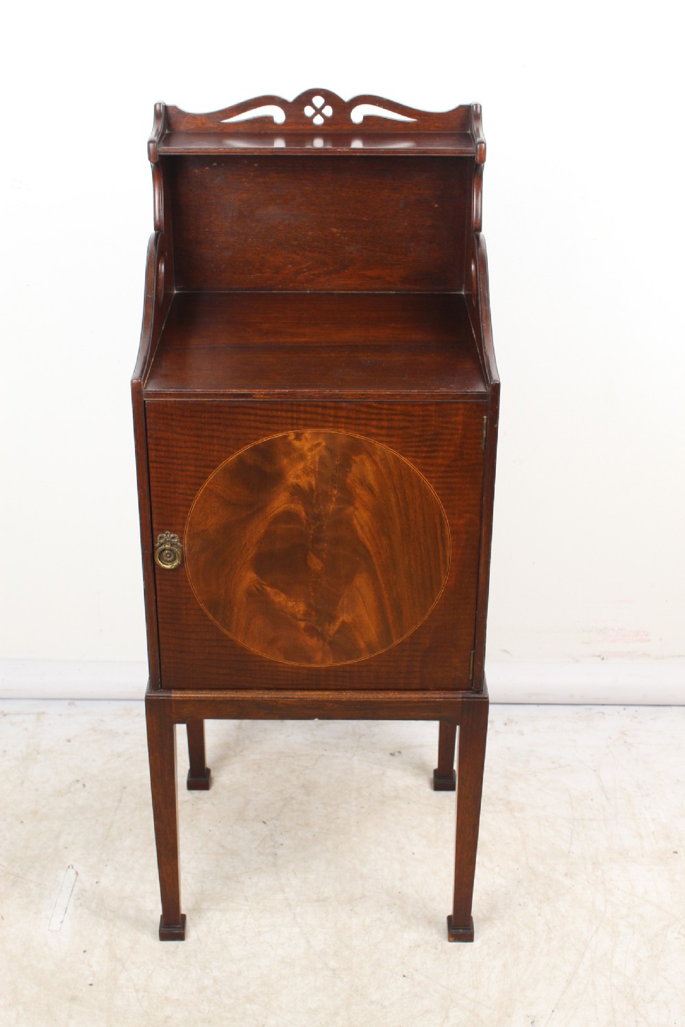 Edwardian Mahogany Bedside Cupboard