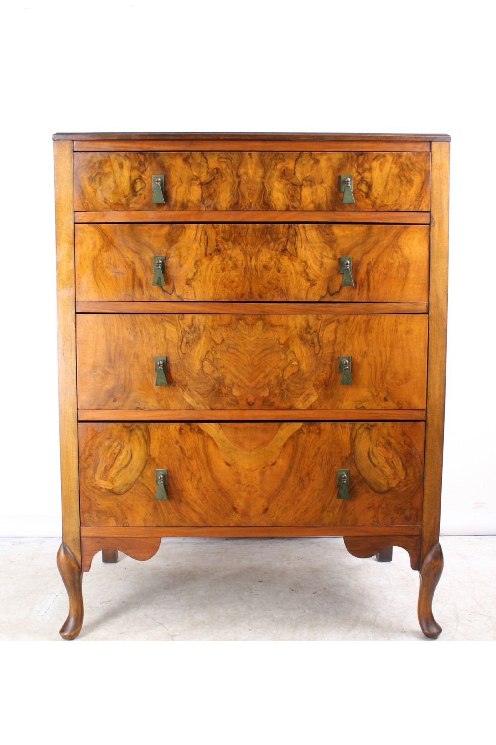 Art Deco Burr Walnut Chest of Drawers