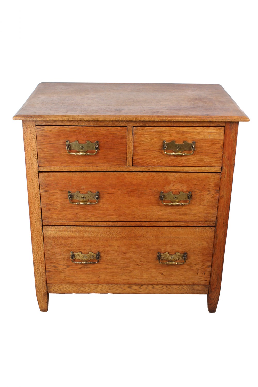 Small Arts and Crafts Oak Chest of Drawers