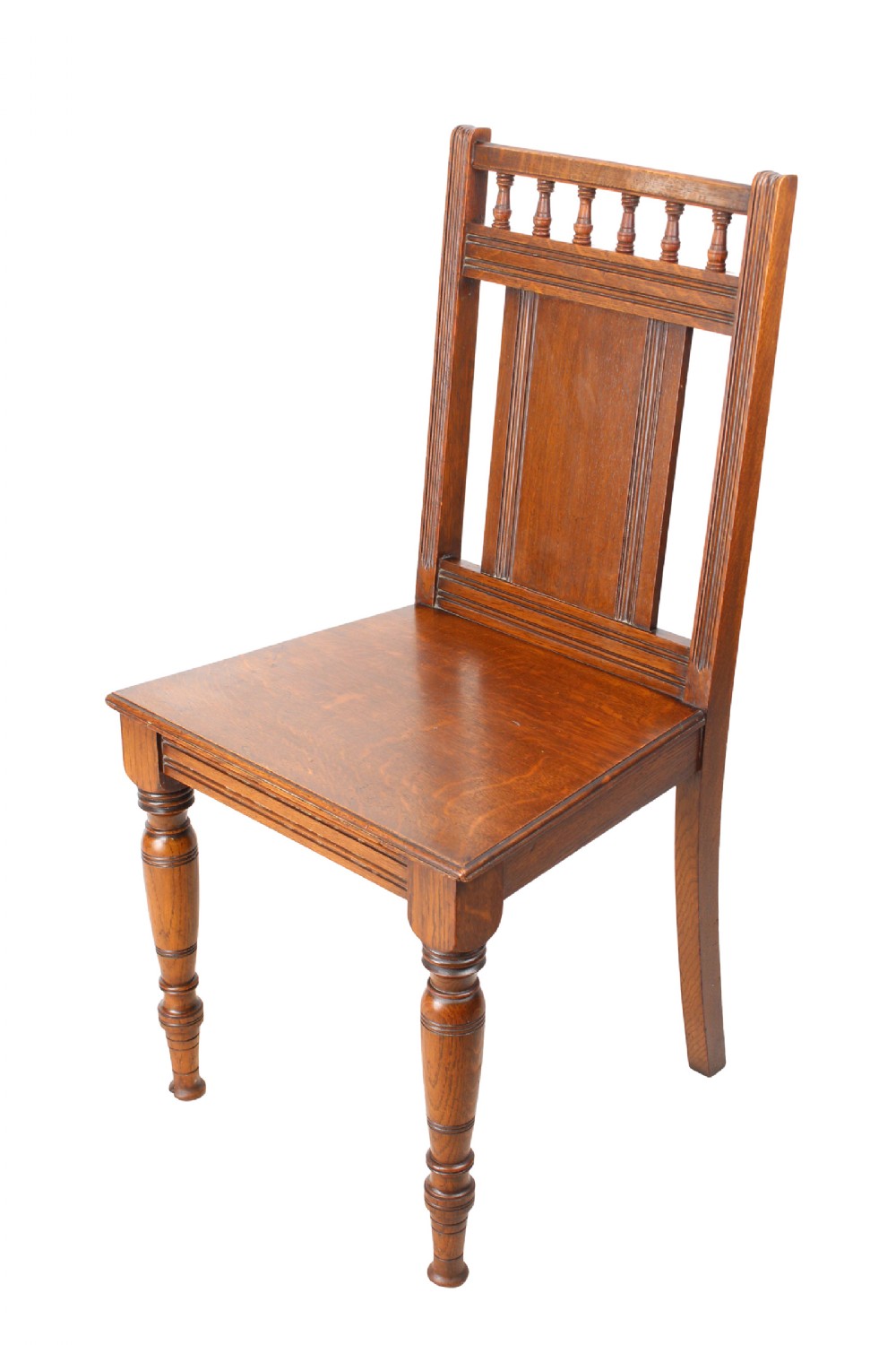 Victorian Oak Hall Chair