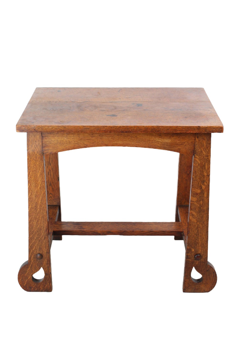 Victorian Arts & Crafts Oak Side Table