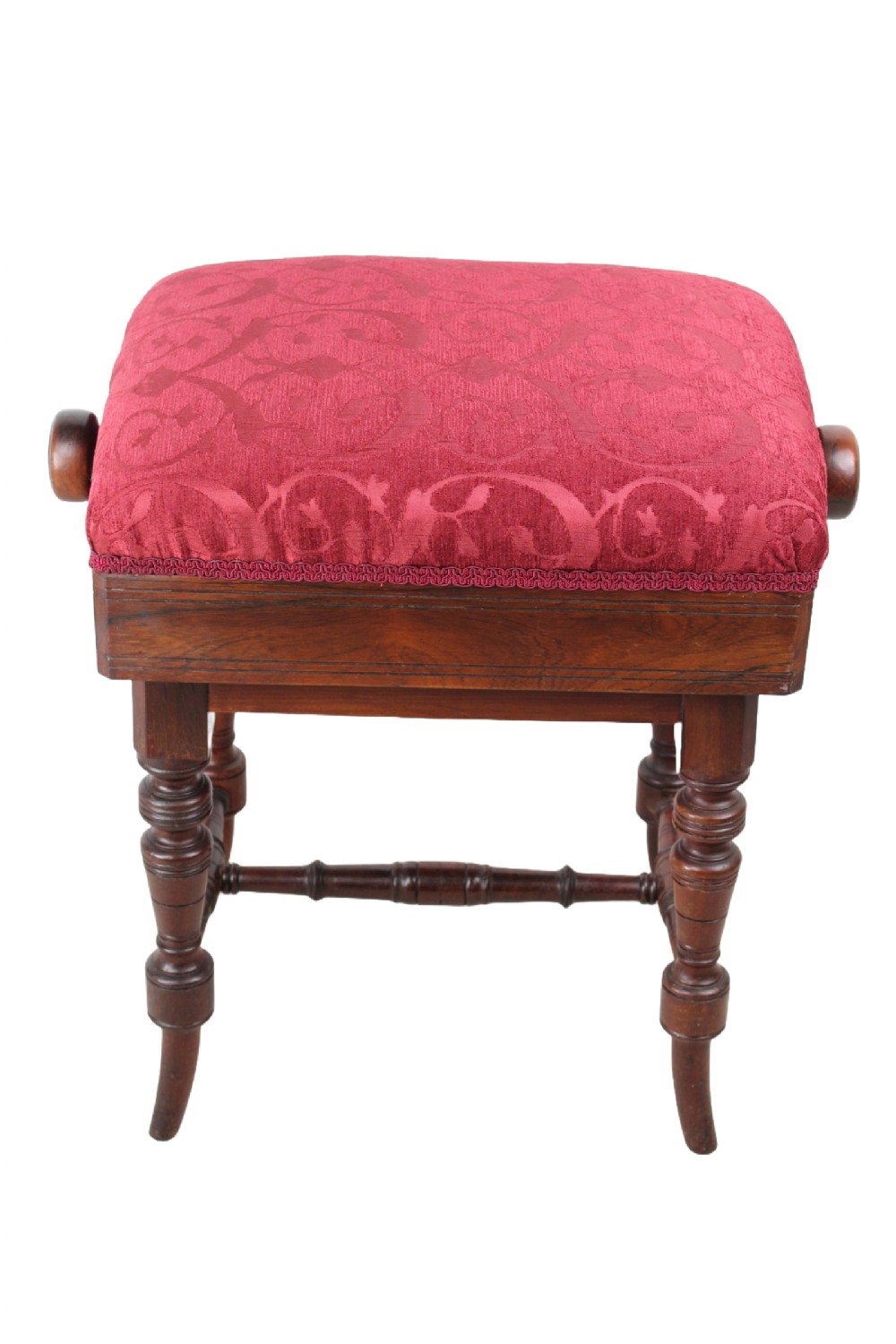 Victorian Rosewood Rise & Fall Piano Stool