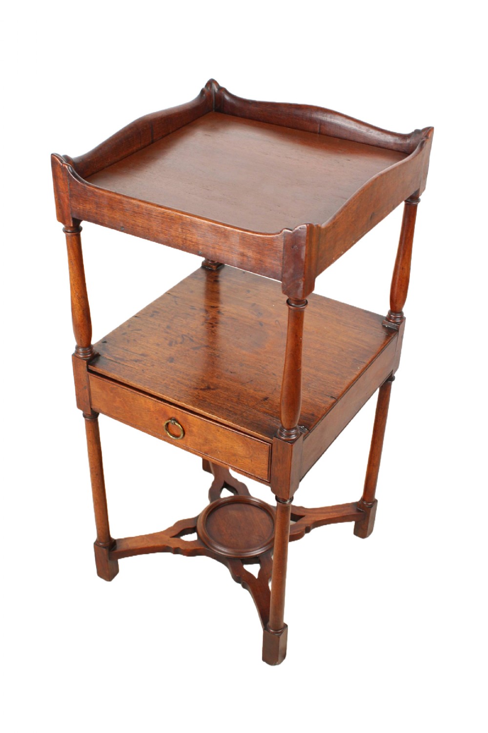 Georgian Mahogany Bedside Table