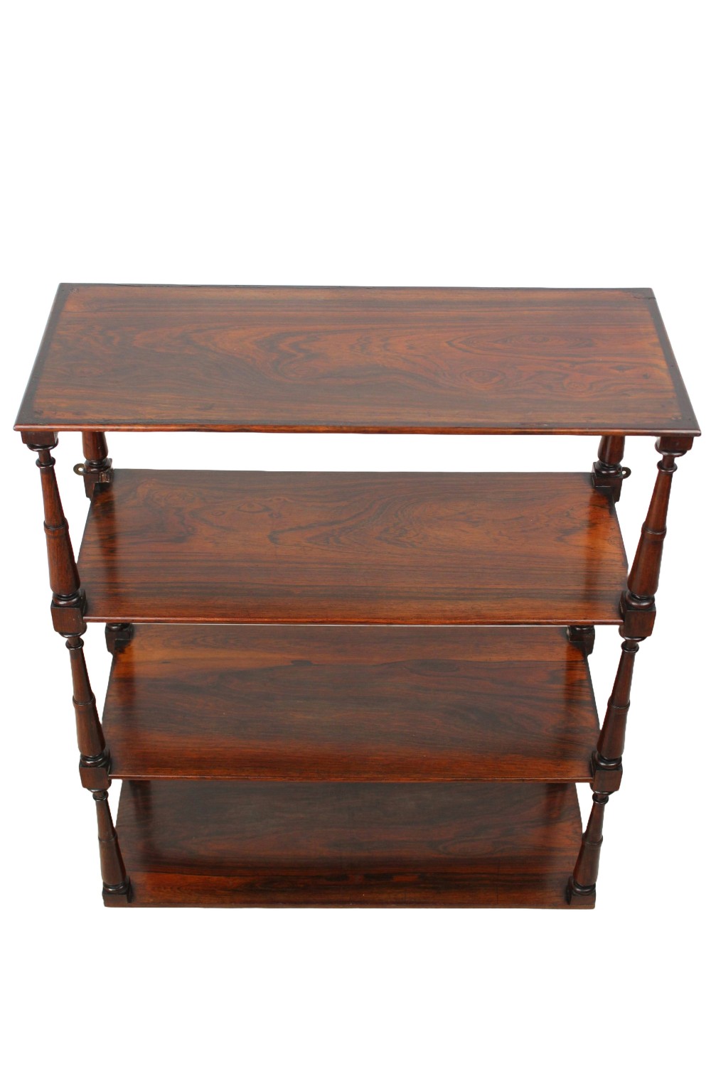 Antique Regency Rosewood Hanging Wall Shelves