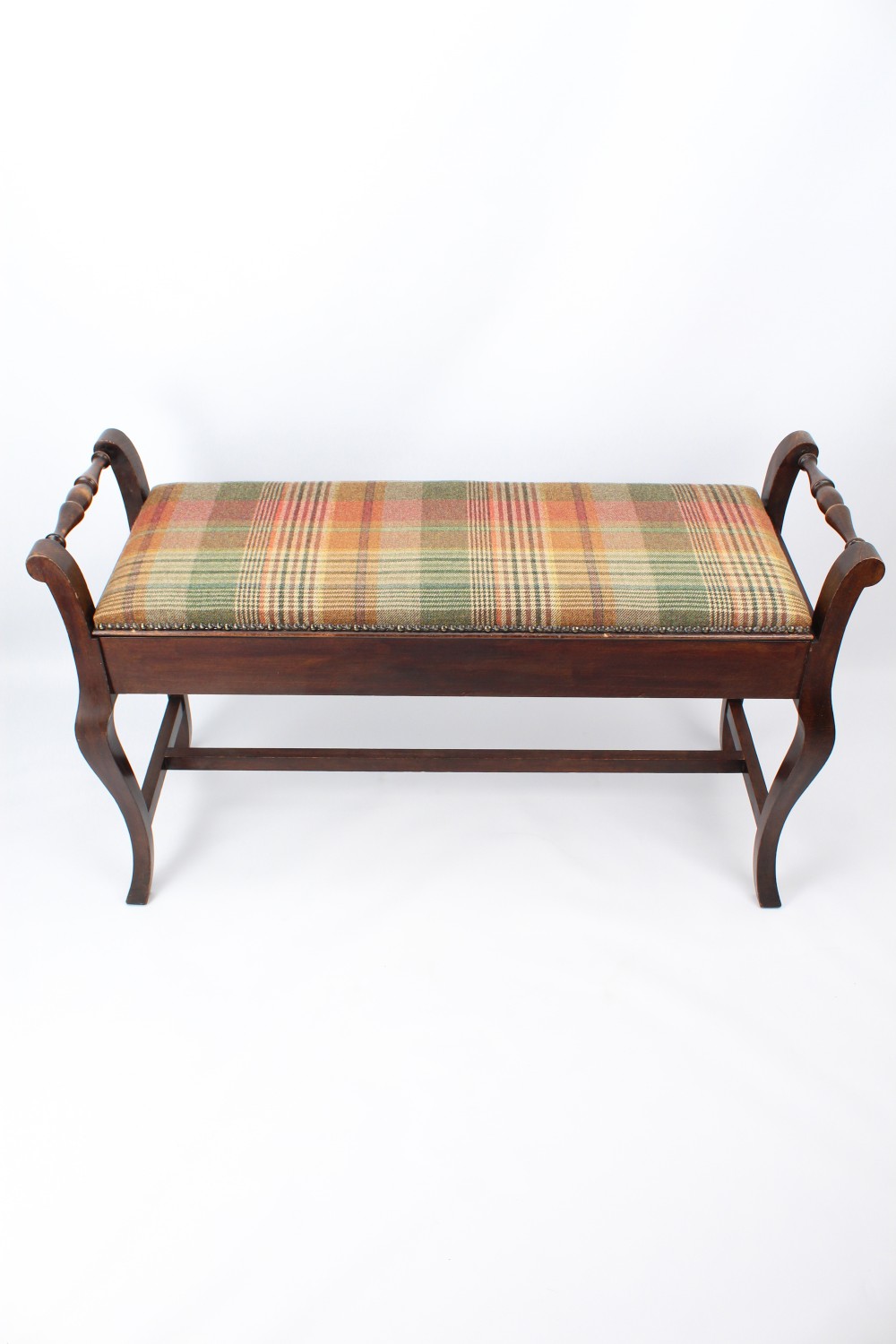Edwardian Duet Piano Stool