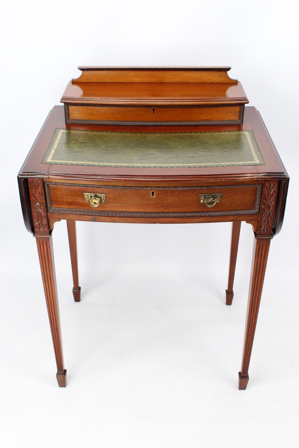 Small Antique Mahogany Lady’s Writing Desk by CV Smith
