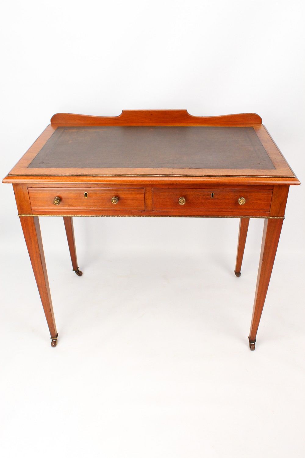 Small Edwardian Mahogany Desk
