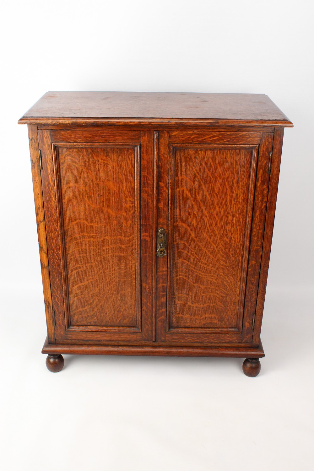 Small Edwardian Oak Bookcase